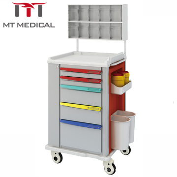 High Quality Hospital Medical Medical Crash Cart Anesthesia Trolley Anesthesia Cart